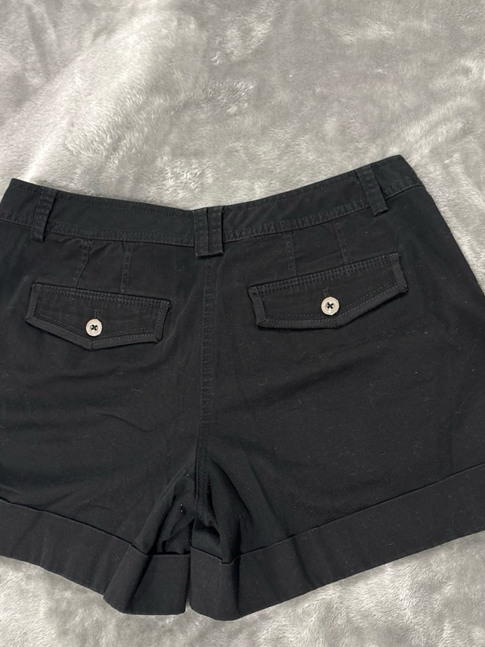 White House Black Market Black Tailored Bermuda Shorts